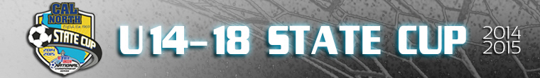 2014-2015 State Cup U14-U18 banner